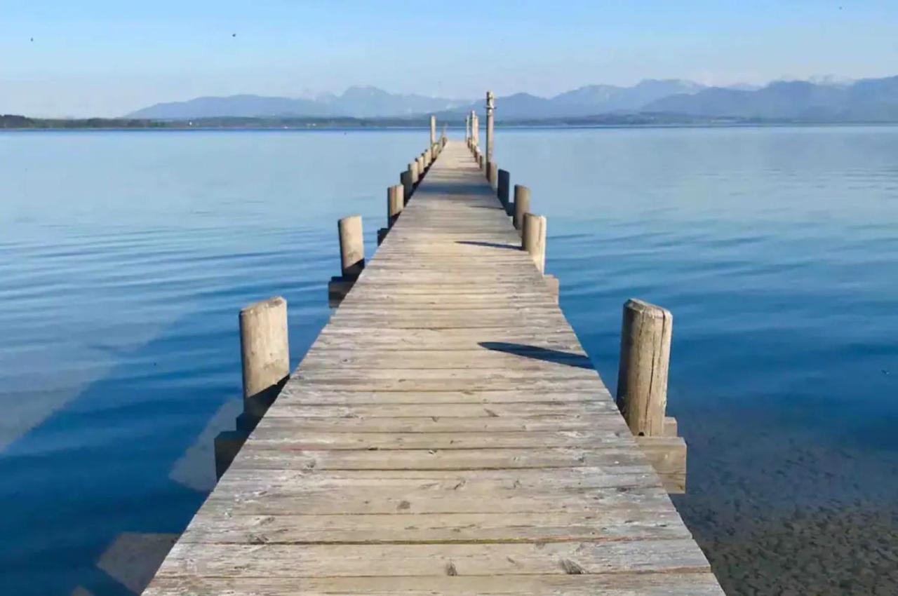 Chiemsee Schwanenloft Seeon-Seebruck Buitenkant foto